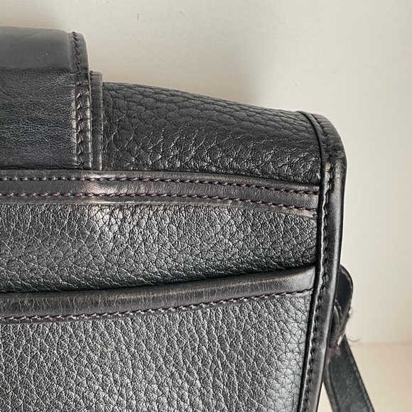 Dooney & Bourke AWL leather Pocket Binoculars mini Equestrian crossbody Bag P124 - Picture 13 of 16